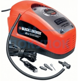 Автомобильный компрессор Black&Decker ASI300