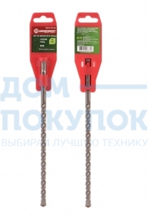 Бур SDS+ 10х260 плоский резец ВК8 спираль S4 БОЕКОМПЛЕКТ B9019-F10-260