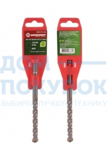 Бур SDS+ 12х160 плоский резец ВК8 спираль S4 БОЕКОМПЛЕКТ B9019-F12-160