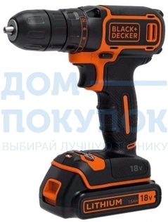 Дрель BLACK & DECKER BDCDC18K1B-QW