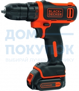 Дрель BLACK & DECKER BDCDD12KB-XK