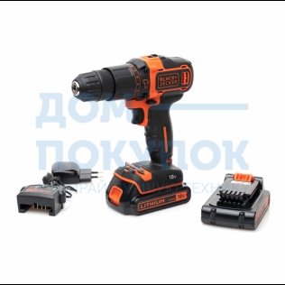 Дрель BLACK & DECKER BDCHD18KB-XK