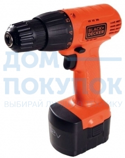 Дрель BLACK & DECKER CD121K-RU