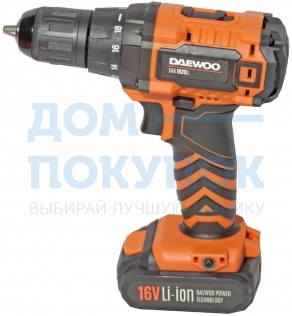 Дрель-шуруповерт Daewoo DAA 1620Li