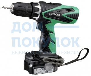 Дрель-шуруповерт HITACHI DV14DFL