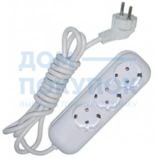 Удлинитель бытовой GLANZEN EU-05-03Z