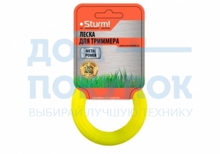 Леска для триммера (3.0 мм, 15 м, круг) Sturm GT3535-3.0-0A-15