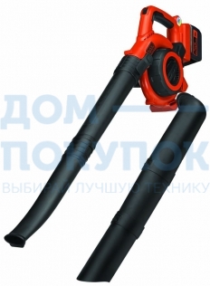 Аккумуляторный садовый воздуходув Black+Decker GWC3600L20