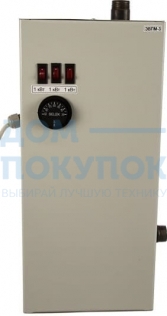 Электрический котел УРАЛПРОМ ЭВПМ- 3 кВт 220В. ИС.250001