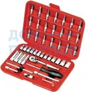 Набор торцевых 6-гранных головок и насадок 47 предметов JTC H247M