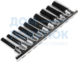 Набор глубоких шестигранных торцевых головок 1/2