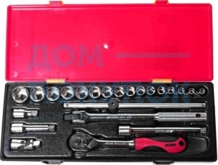 Набор шестигранных торцевых головок 3/8