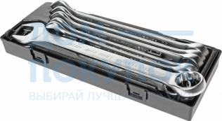 Набор ключей комбинированных 24-32 мм в кейсе 8 шт JTC JTC-K6084