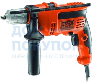 Дрель ударная Black&Decker KR 604 CRES-QS