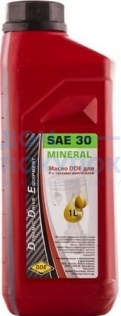 Масло 4-х тактное DDE M-SAE30, API SJ/CF ( 1л ) минеральное