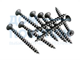 Саморезы по дереву 4,8х127 крупная резьба оксид Н0008874