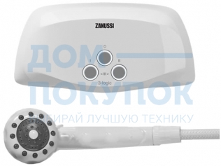 Водонагреватель проточный Zanussi 3-logic 5,5 S (душ) НС-1064827