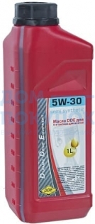 Масло 4-х тактное 5W-30 полусинтетика бензин/дизель DDE S-SAE5W-30