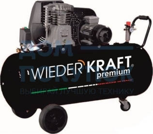 Масляный поршневой компрессор с ременным приводом WIEDERKRAFT WDK-95079