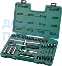Набор ключей и торцевых головок с принадлежностями, 25 шт, 1/2 DR, Sata 09506