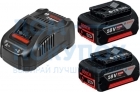 Aккумулятор GBA 18V 5.0 Ah 2 шт. + зарядное устройство GAL 1880 CV Professional Bosch 1600A00B8J