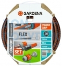 Шланг FLEX 1/2", 20м с соединительными элементами Gardena 18034-20.000.00