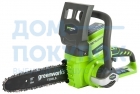 Аккумуляторная цепная пила Greenworks G24CS25 2000007