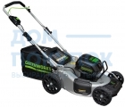 Газонокосилка аккумуляторная Greenworks GD82LM51, 82V, 51 см, бесщеточная, 2502007