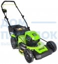 Аккумуляторная газонокосилка GreenWorks GD60LM46HPK4 60V 2502807UB