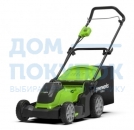 Газонокосилка аккумуляторная Greenworks G40LM41K4, 2504707VB