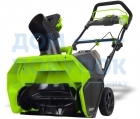 Аккумуляторный бесщеточный снегоуборщик Greenworks GD40STK4 2600607