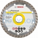 Диск алмазный ECO Universal Turbo (125х22.2 мм) Bosch 2608615037