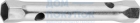 Ключ торцовый, трубчатый двухсторонний, прямой, 17х19мм ЗУБР "МАСТЕР" 27162-17-19