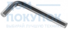 Ключ имбусовый, хромованадиевая сталь, хромированное покрытие, 10мм ЗУБР "МАСТЕР" 27453-10