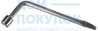 Ключ баллонный L-образный, с монтажной лопаткой, 19мм ЗУБР "МАСТЕР" 2753-19_z02