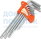 Набор ключей PATRIOT SKТ-9L, TORX, длинные, T10-T50, CRV, 9 шт 350002007