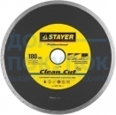 Диск алмазный STAYER Professional Clean Cut 180 мм сплошной 3664-180_z01