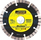 Диск алмазный STAYER Professional BETON 115 мм 3667-115