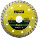 Диск алмазный STAYER TURBO 115 мм сегментированный 36673-115