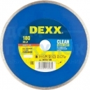 Диск алмазный DEXX CLEAN AQUA CUT 180 мм сплошной 36703-180