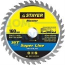 Диск пильный по дереву MASTER «SUPER-Line» (160х20 мм; 36Т) для циркулярных пил Stayer 3682-160-20-36