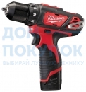 Дрель-шуруповерт MILWAUKEE M12 BDD-202C 4933441915