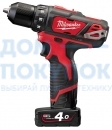 Дрель-шуруповерт MILWAUKEE M12 BDD-402C 4933441925