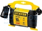 Удлинитель на рамке STAYER MF 207, 10 м, 2200 Вт, 1 гнездо 55014-10_z01