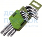 Набор ключей угловых TORX коротких 9 шт ДЕЛО ТЕХНИКИ 563090