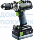 Дрель-шуруповерт аккумуляторная FESTOOL DRC 18/4 Li 5,2-Plus 574696