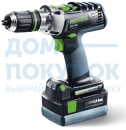 Дрель-шуруповерт аккумуляторная FESTOOL PDC 18/4 Li-Basic 574701