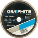 Диск алмазный сплошной 180х22.2 мм GRAPHITE 57H644