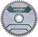 Диск пильный Multi Cut Classic (216x30 мм; 60Z; FZ/TZ 5neg; блистер) Metabo 628655000