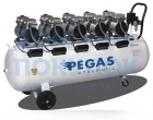 Бесшумный компрессор Pegas PG-5/120 безмасляный 6618